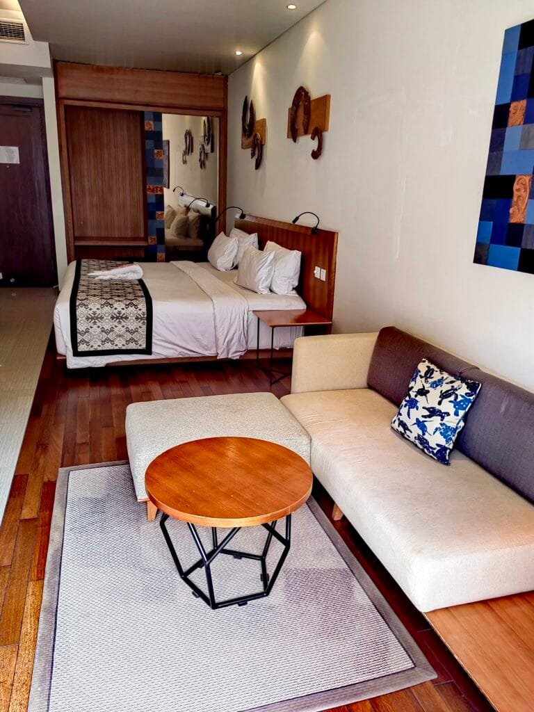 Basic Deluxe room at Merusaka Resort Nusa Dua