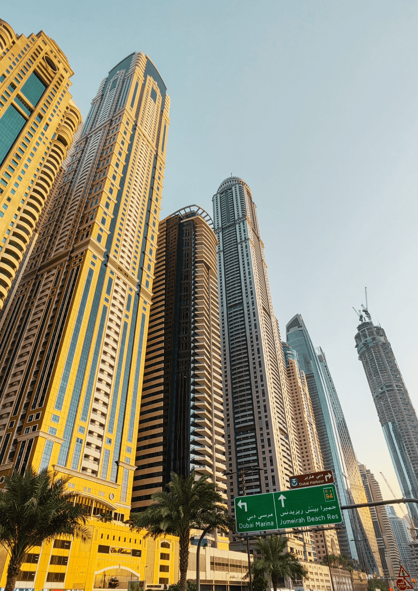 A Popular street in Dubai